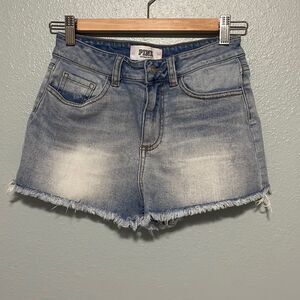 PINK by Victoria Secret frayed hem shorts